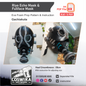 Riyo Echo Mask & Full Face Mask Prop Pattern Template – EVA Foam Pattern for Cosplay and DIY Builds Inspired by Gachiakuta Anime