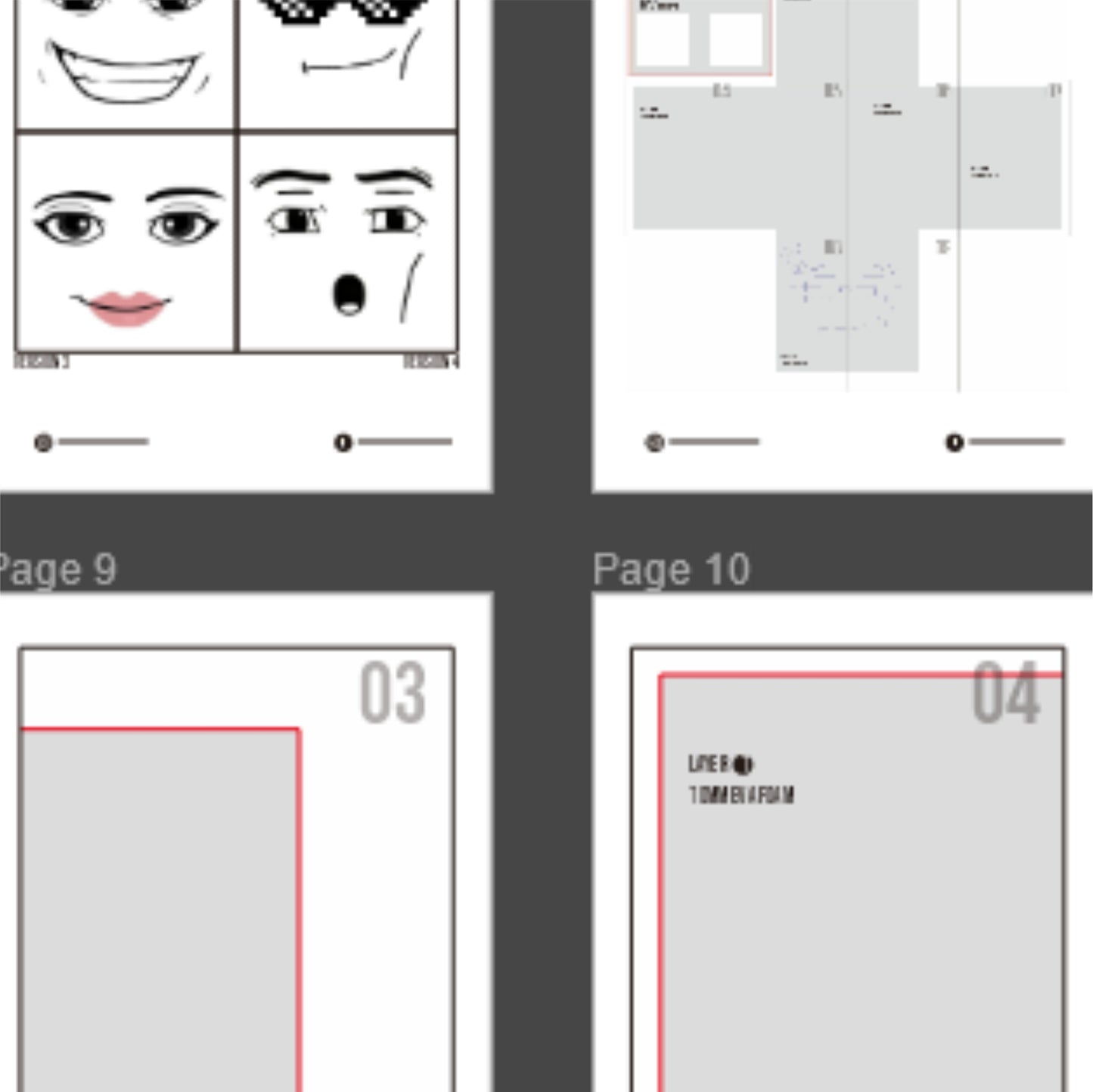 Roblox Head Helmet Prop Pattern Template – EVA Foam Pattern for Cosplay and DIY Builds Inspired by Roblox