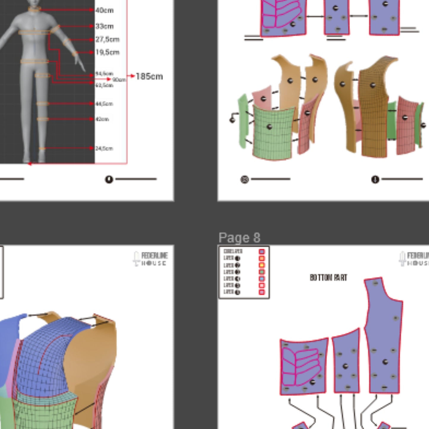 Roman Breastplate Prop Pattern Template – EVA Foam Pattern for Cosplay and DIY Builds Inspired by Historical Roman Armor