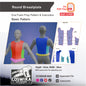 Round Breastplate Prop Pattern Template – EVA Foam Pattern for Cosplay and DIY Builds Inspired by Fantasy Armor