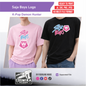 Saja Boys Logo T-Shirt Design – Ready to Print Graphic Inspired by K-Pop Demon Hunter