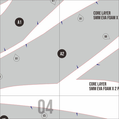 Shakra Helmet Prop Pattern Template – EVA Foam Pattern for Cosplay & DIY Builds Inspired by Hollow Knight