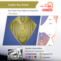 Soldier Boy Shield Prop Pattern Template – EVA Foam Pattern for Cosplay and DIY Builds Inspired by The Boys