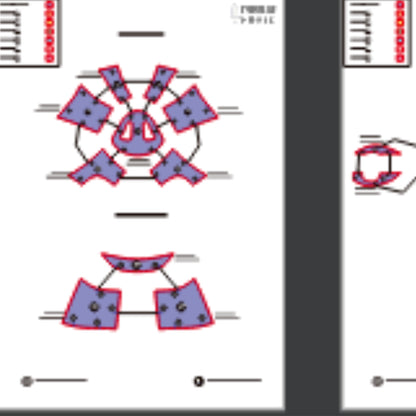 Sonar’s Helmet Prop Pattern Template – EVA Foam Pattern for Cosplay & DIY Builds Inspired by Dispatch