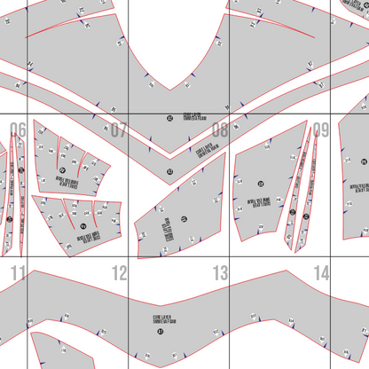 Shoulder Pattern Eva Sorcerer Supreme Shoulder Armor Basic Pattern Template – EVA Foam Patt ...