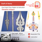 Staff of Homa Prop Pattern Template – EVA Foam Pattern for Cosplay & DIY Builds Inspired by Genshin Impact