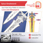 Sylus Greatsword Prop Pattern Template – EVA Foam Pattern for Cosplay & DIY Builds Inspired by Love and Deepspace
