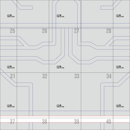 Thor’s Hammer Prop Pattern Template – EVA Foam Pattern for Cosplay & DIY Builds Inspired by Record of Ragnarok