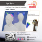 Tiger Ears Prop Pattern Template – EVA Foam Pattern for Cosplay and DIY Builds Inspired by Animal Fantasy Style