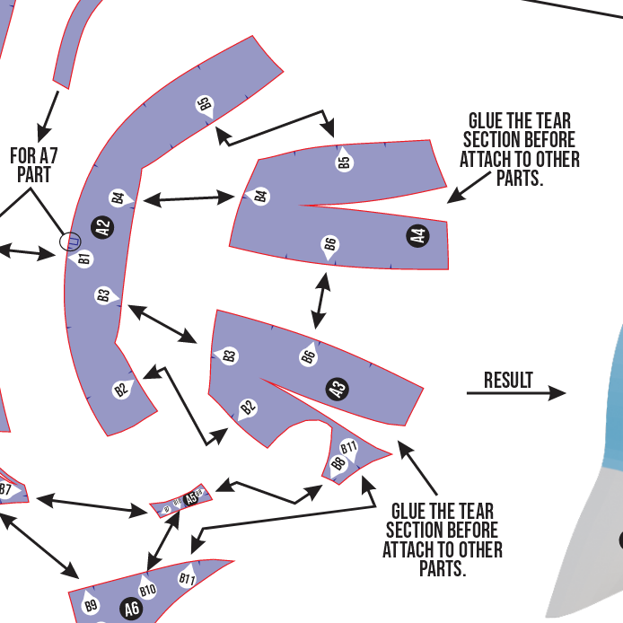 Trobbio Mask Prop Pattern Template – EVA Foam Cosplay PDF Inspired by Hollow Knight
