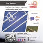 Tsav Weapon Prop Pattern Template – EVA Foam Pattern for Cosplay and DIY Builds Inspired by Sentenced to Be a Hero Anime
