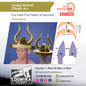 Usopp Elbaf Helmet Prop Pattern Template – EVA Foam Pattern for Cosplay and DIY Builds Inspired by One Piece Anime