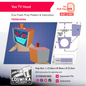 Vox TV Head Helmet Prop Pattern Template – EVA Foam Pattern for Cosplay and DIY Builds Inspired by Hellaverse