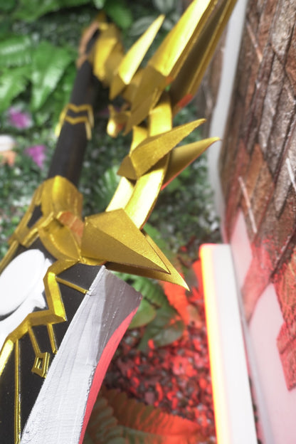 Prop Pattern: Dawnmaker Sword from Honkai Star Rail Cosplay Template Blueprint PDF