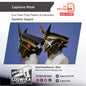 Prop Pattern: IL Capitano's Mask from Genshin Impact Cosplay Template Blueprint PDF