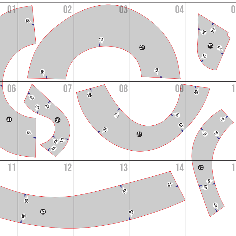 Wicked Witch Hat Prop Pattern Template – EVA Foam Basic Pattern for Cosplay & DIY Builds