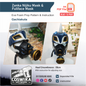 Zanka Nijiku Mask & Full Face Mask Prop Pattern Template – EVA Foam Pattern for Cosplay and DIY Builds Inspired by Gachiakuta Anime