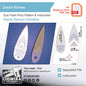 Prop Pattern: Zoey Knives from Kpop Demons Hunter Cosplay Template Blueprint PDF