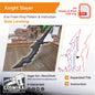 Prop Pattern: Knight Slayer Sword from Solo Leveling Cosplay Template Blueprint PDF