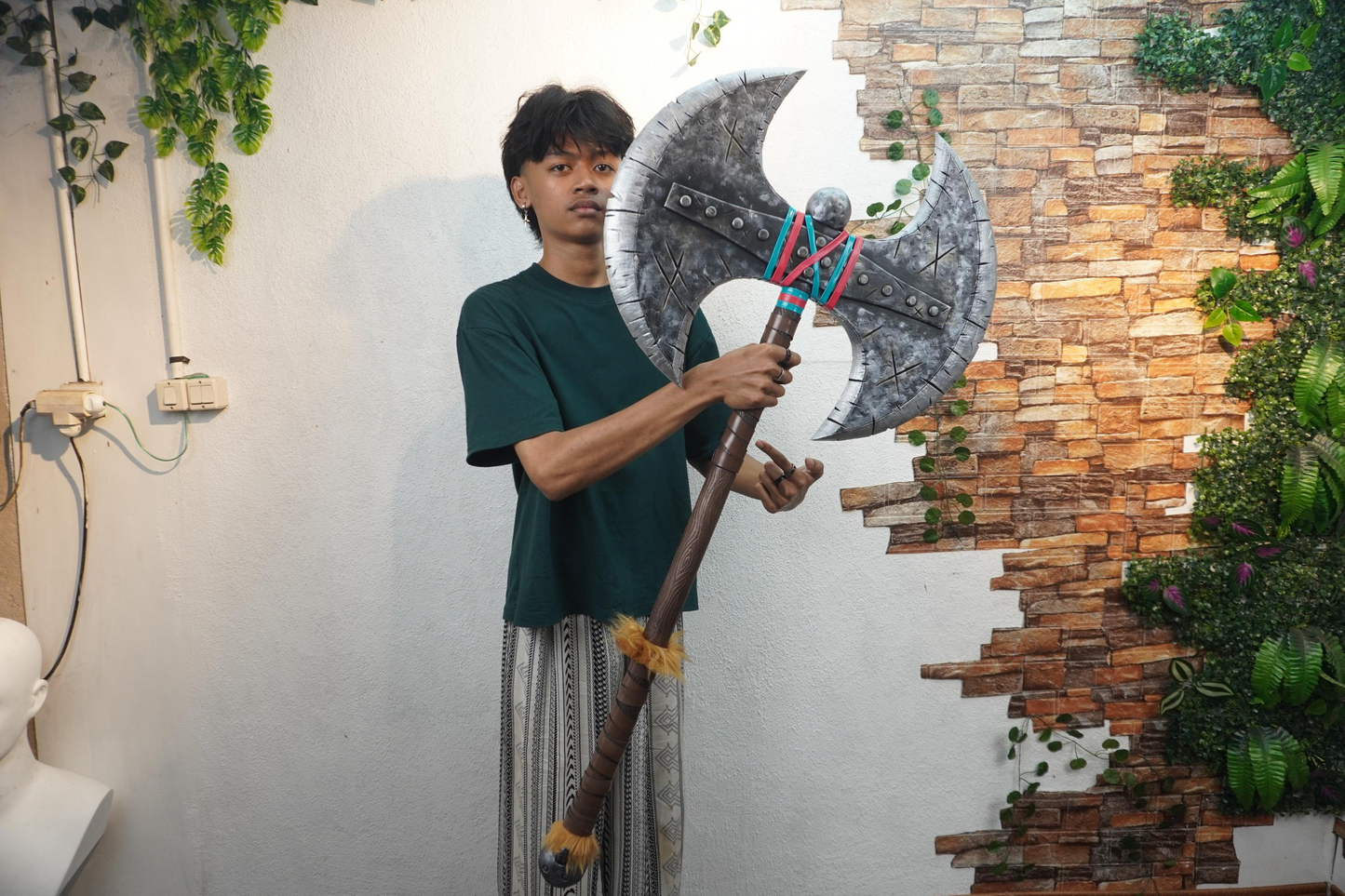 Astrid Axe Prop Pattern Template – EVA Foam Pattern for Cosplay & DIY Builds Inspired by How To Train Your Dragon