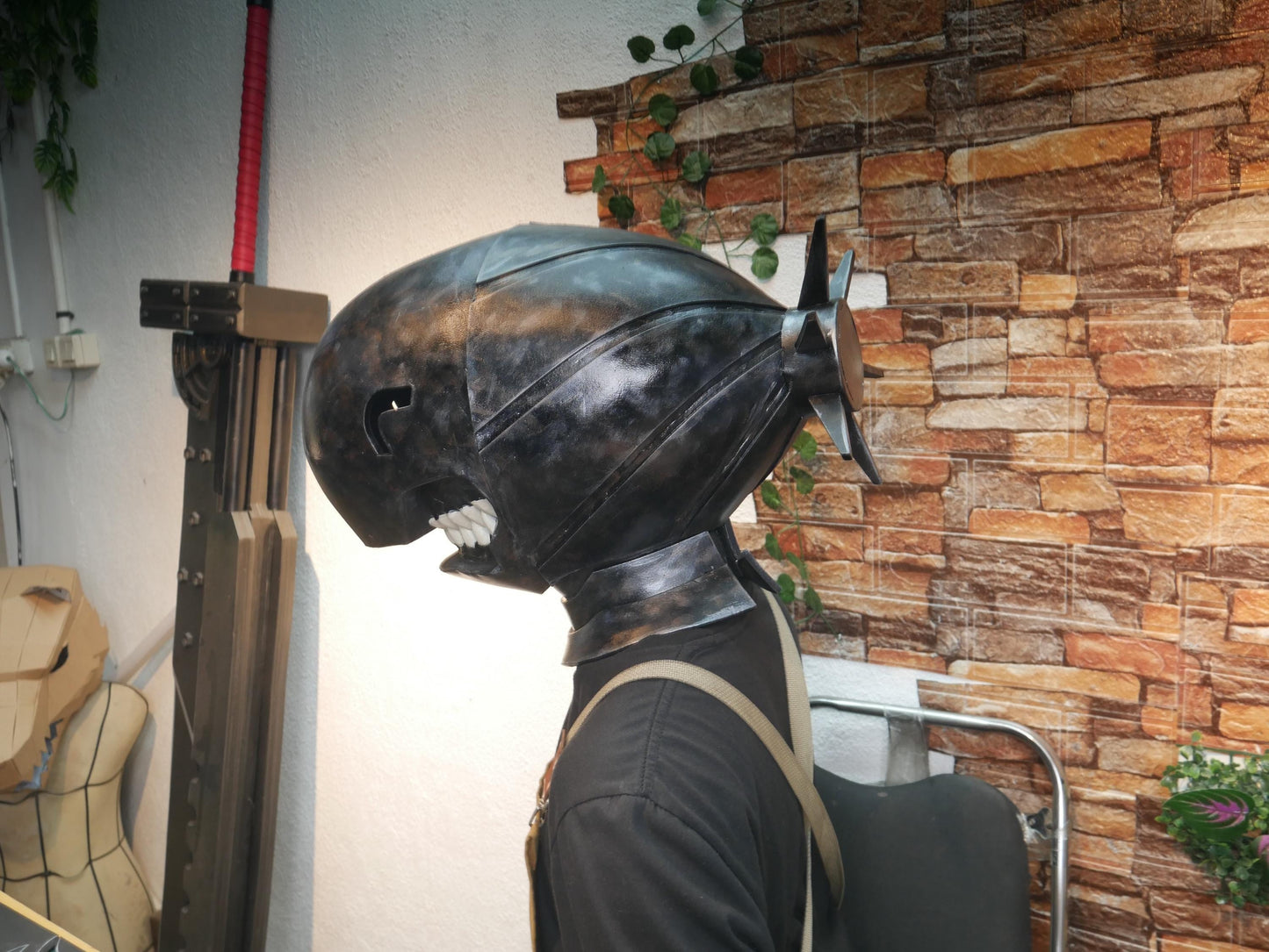 Bomb Devil Helmet Prop Pattern Template – EVA Foam Pattern for Cosplay & DIY Builds Inspired by Chainsaw Man