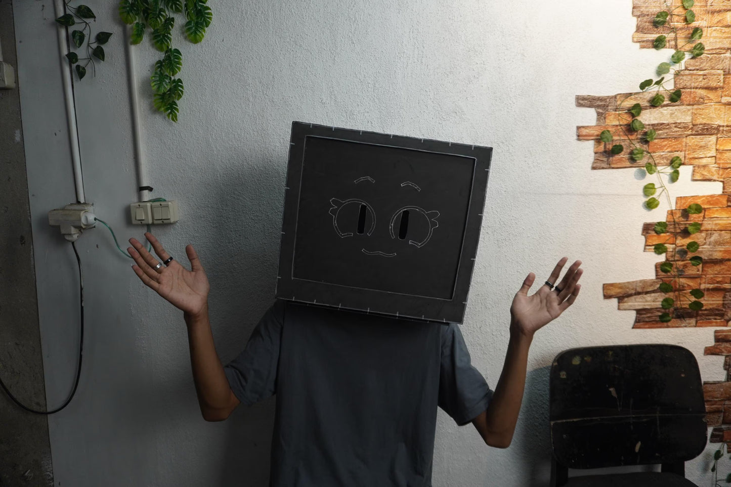 TV Head Basic Pattern Template – EVA Foam Pattern for Cosplay & DIY Builds