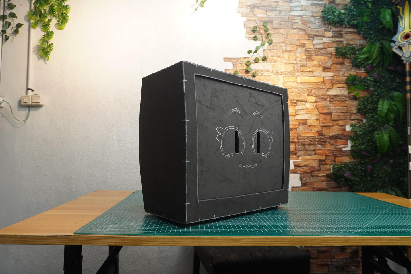 TV Head Basic Pattern Template – EVA Foam Pattern for Cosplay & DIY Builds