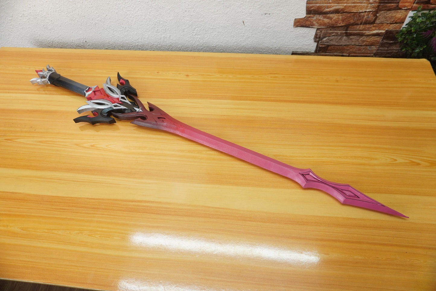 Durin Sword Prop Pattern Template – EVA Foam Pattern for Cosplay & DIY Builds Inspired by Genshin Impact