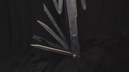 Prop Pattern: Nagumo Weapon Knife from Sakamoto Days Cosplay Template Blueprint PDF