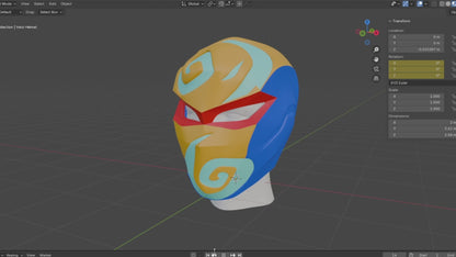 Veto Helmet 3D Model Template – STL File for Cosplay & DIY Builds Inspired by Valorant